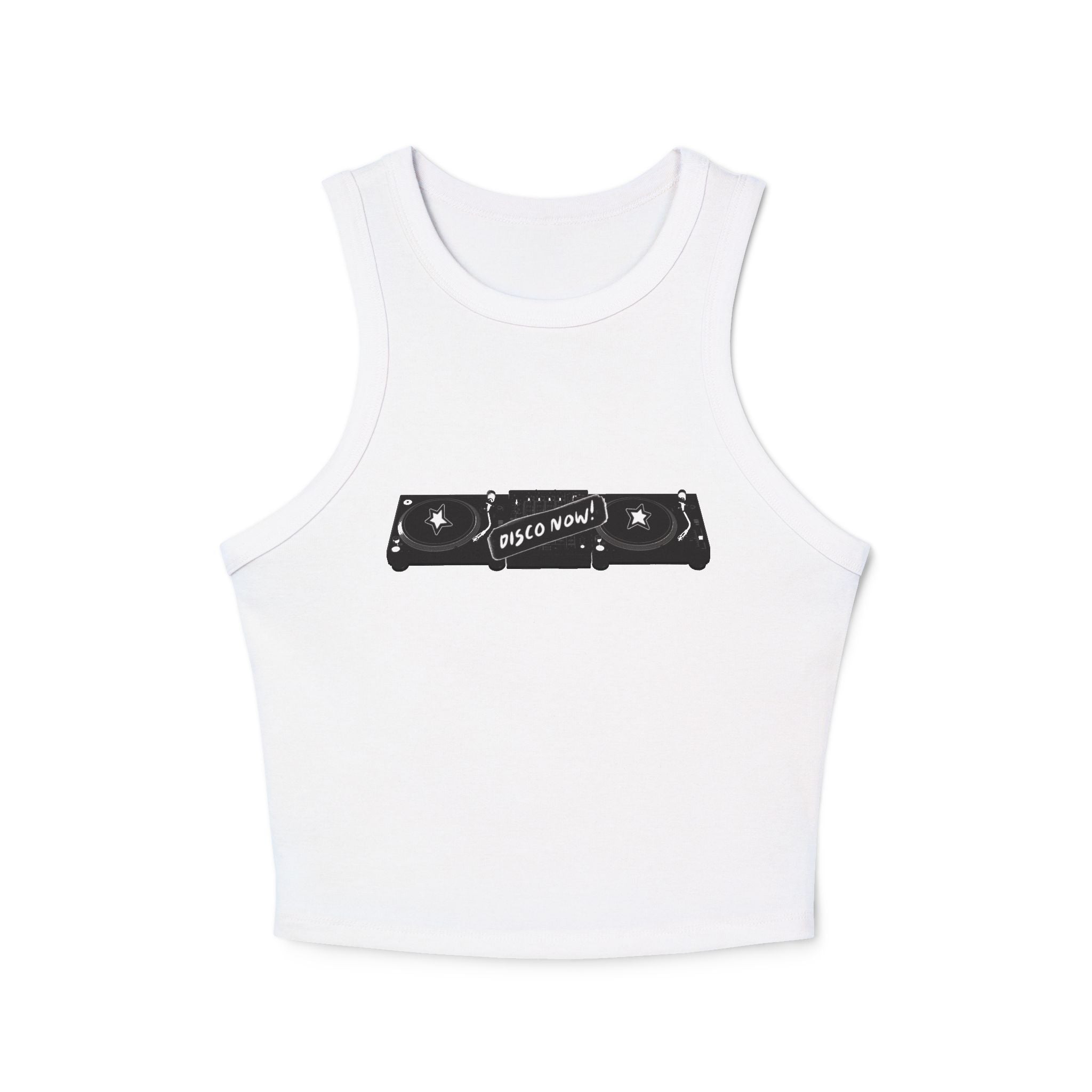 Disco Now Racer Tank