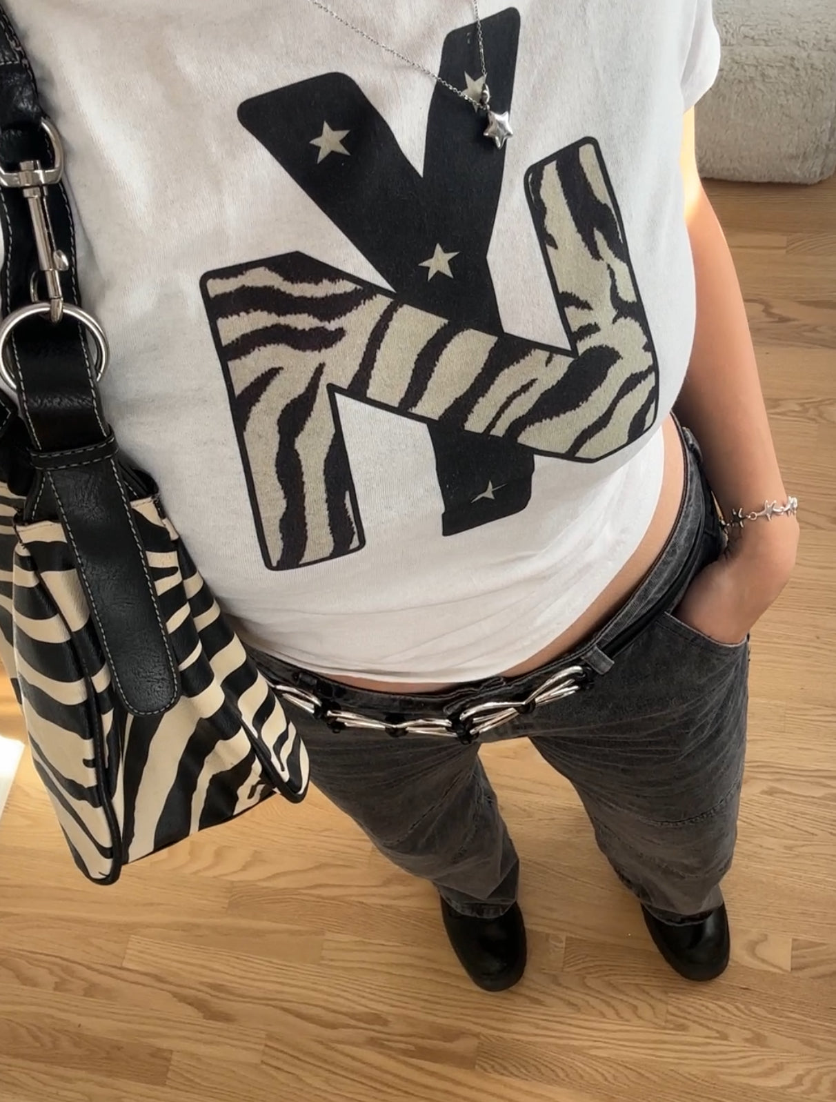 NY Zebra Tee